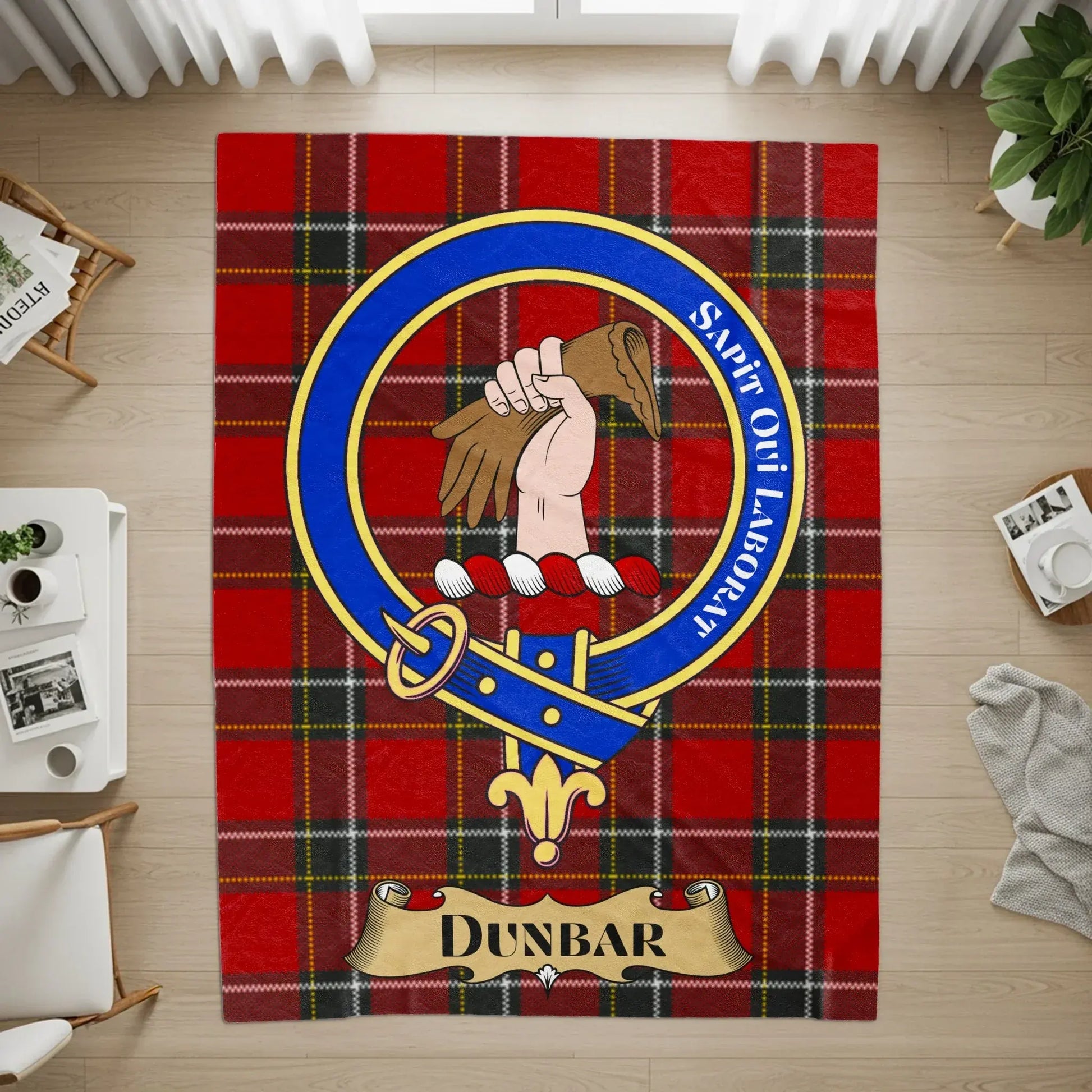 Dunbar Scottish Tartan Plaid Family Crest product