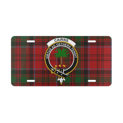 Cairns Virtus Ad Othera Tendit License Plate product