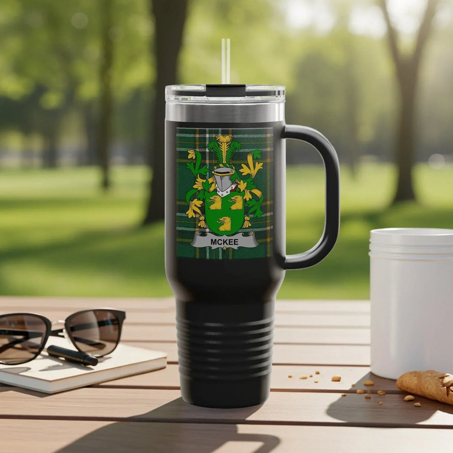McKee Crest Design with Straw Insulated Tumbler product