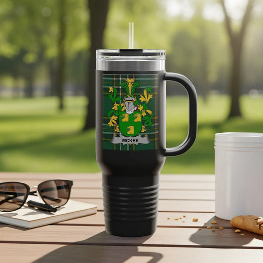 McKee Crest Design with Straw Insulated Tumbler product