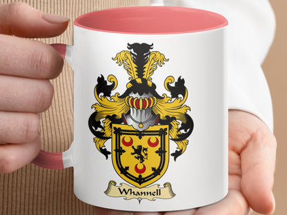 Clan Whannell Scottish Coat of Arms Mug - Living Stone Gifts