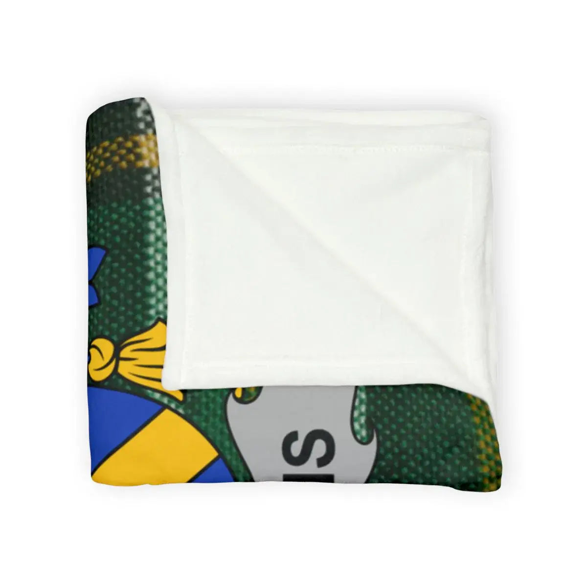 Green Blue Yellow Patterned Cozy Blanket product