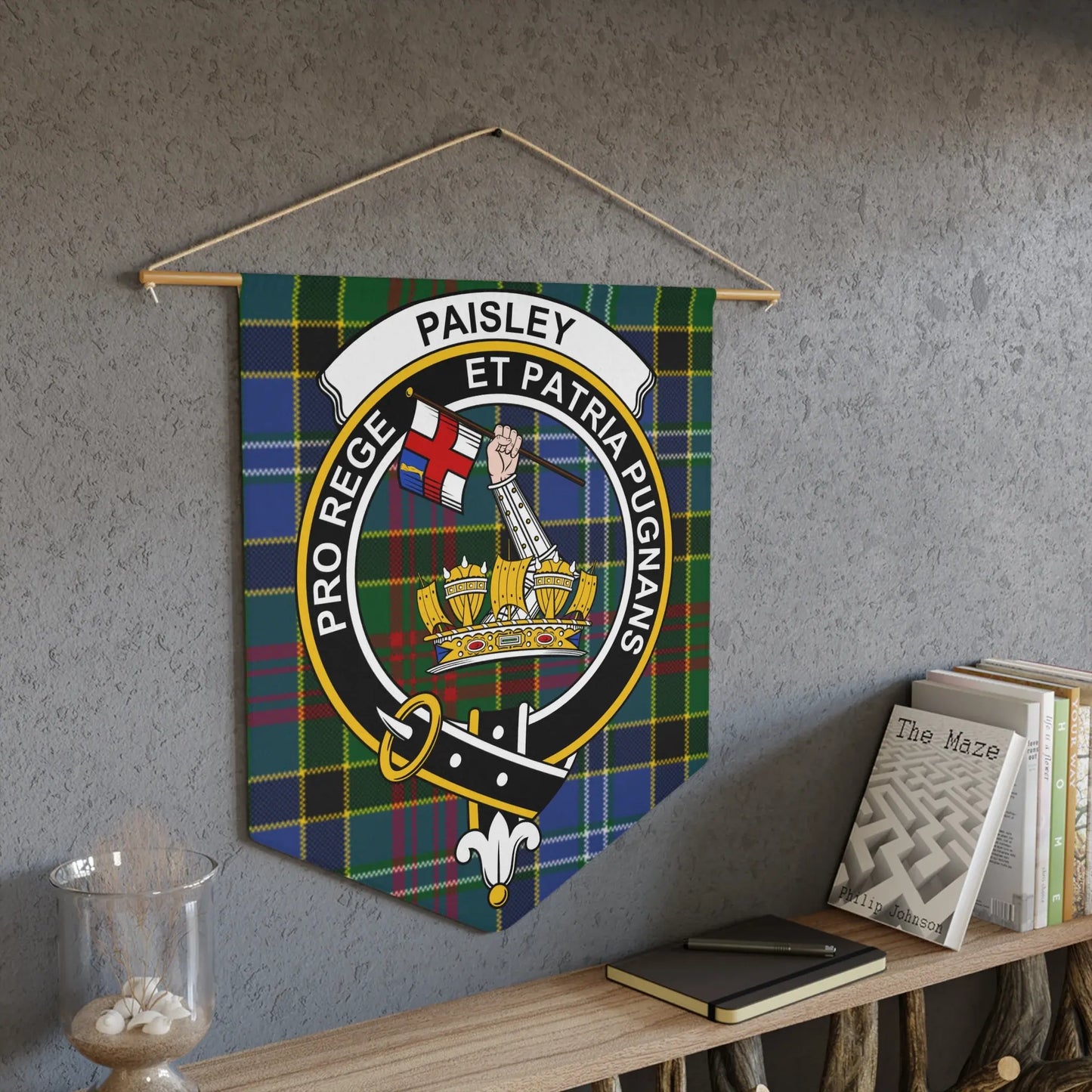 Paisley Pro Rege Et Patria Pugnans Banner product