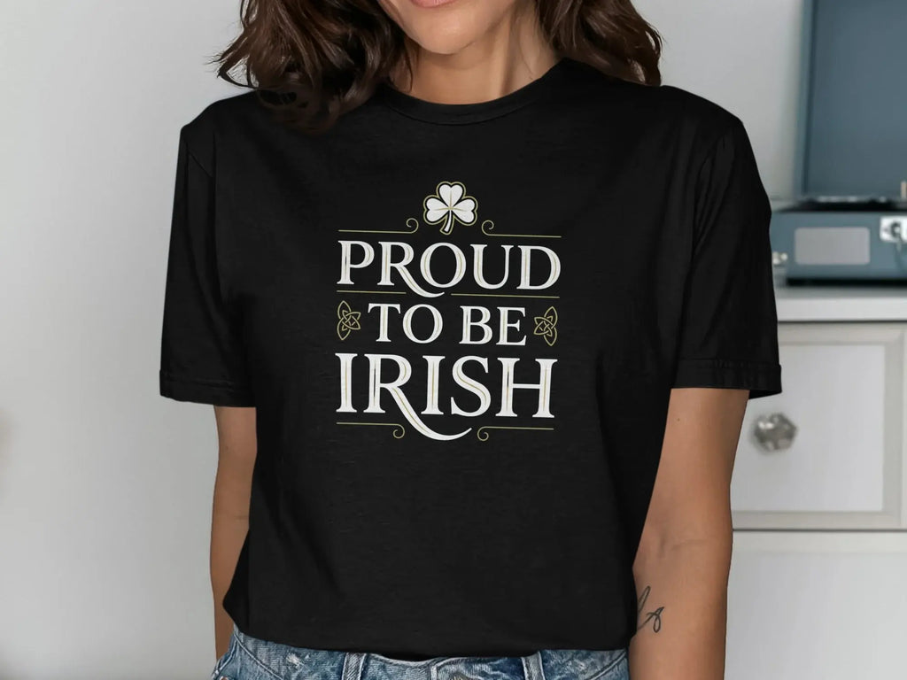 Proud To Be Irish Graphic Tee Shirt Product