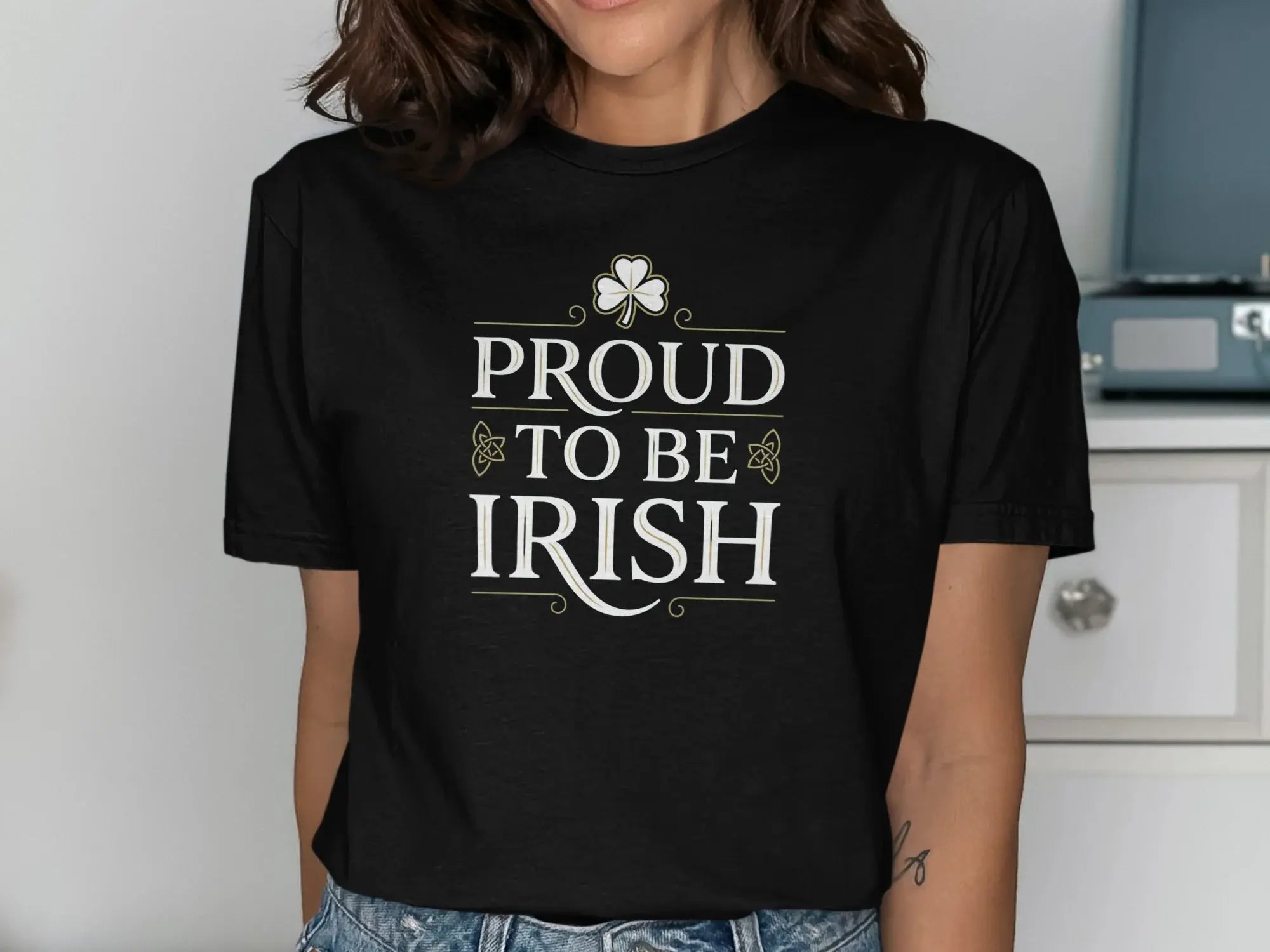 Proud To Be Irish Graphic Tee Shirt Product