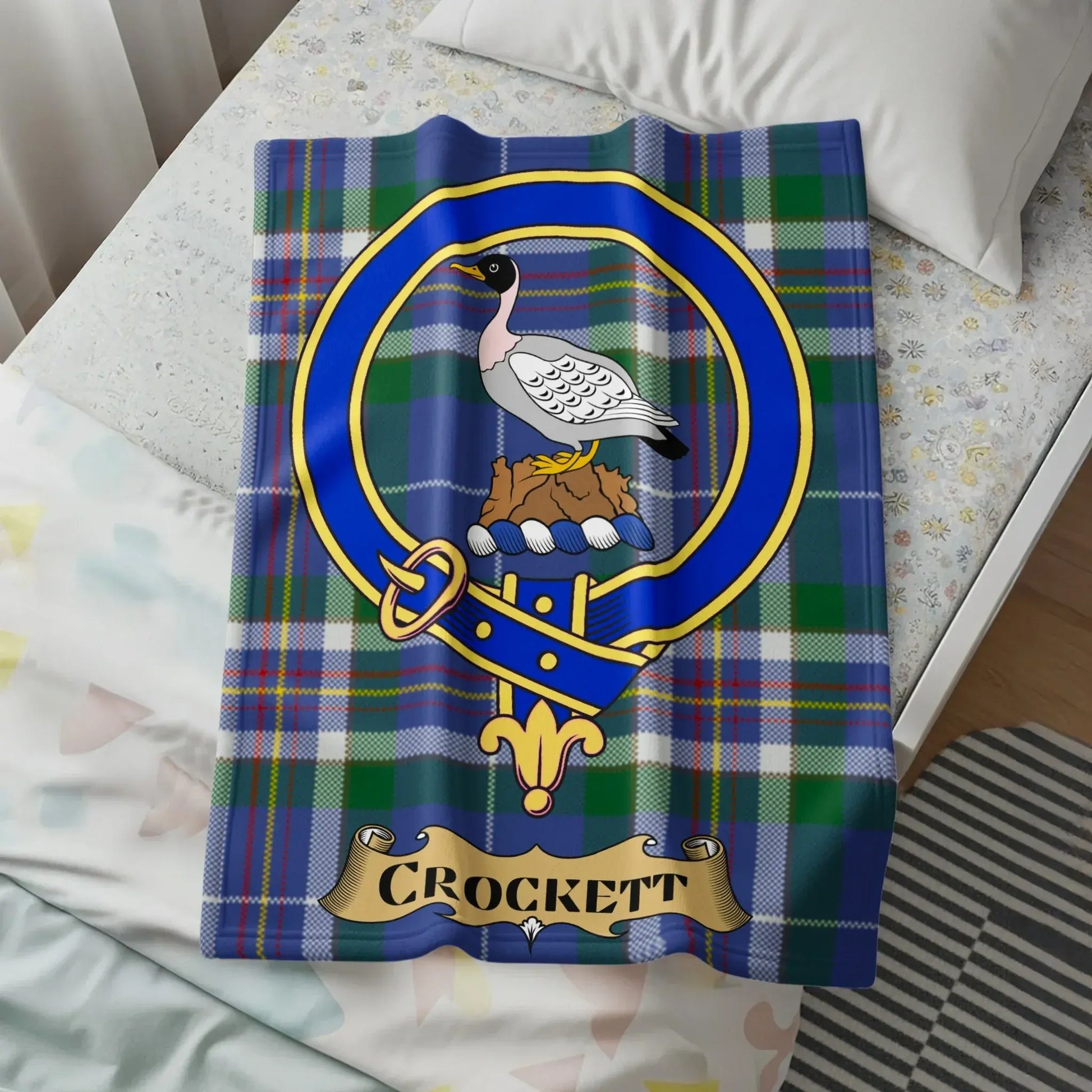 Crockett Tartan Throw Blanket Cozy and Warm product type