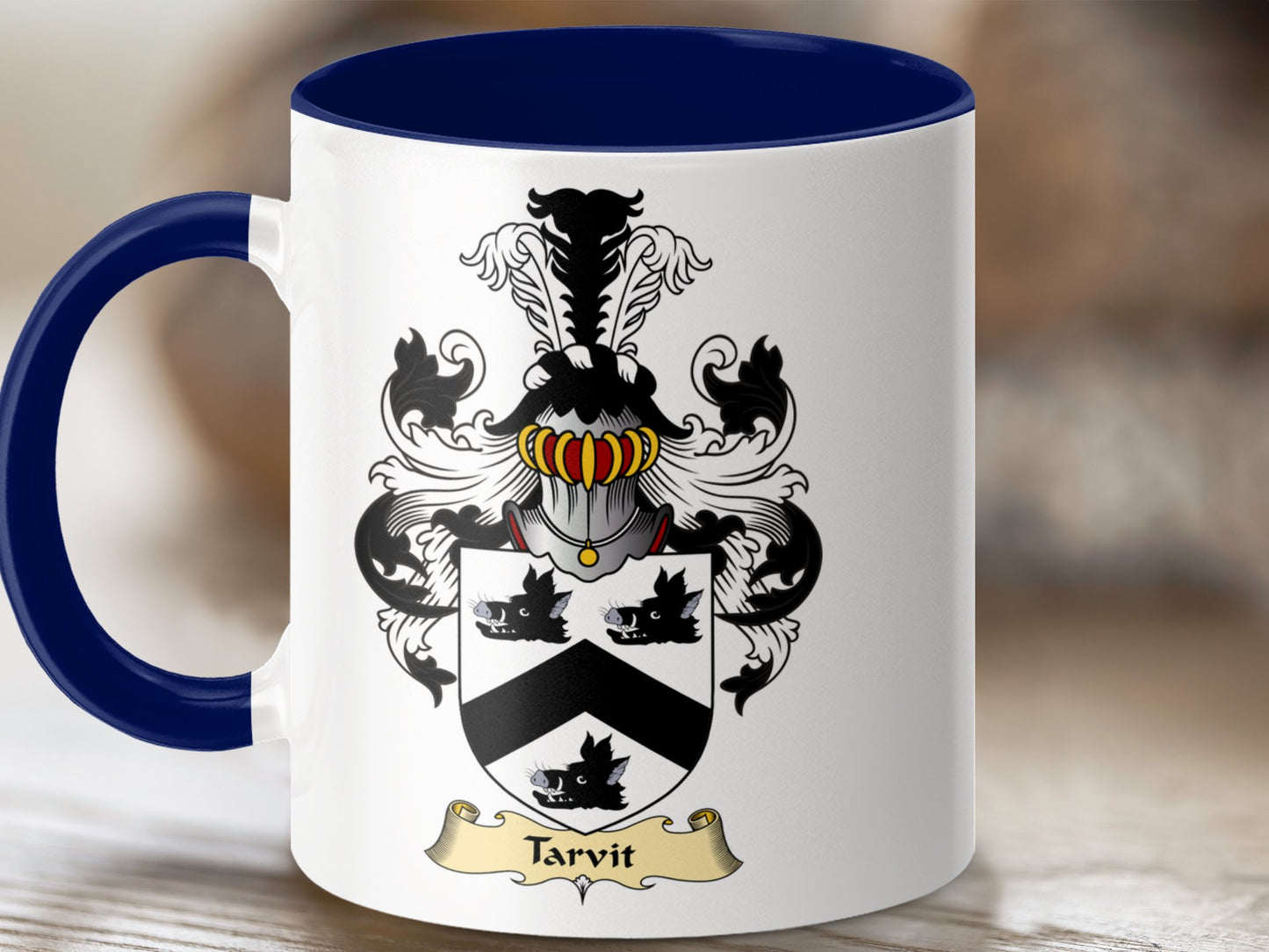 Clan Tarvit Scottish Coat of Arms Mug - Living Stone Gifts