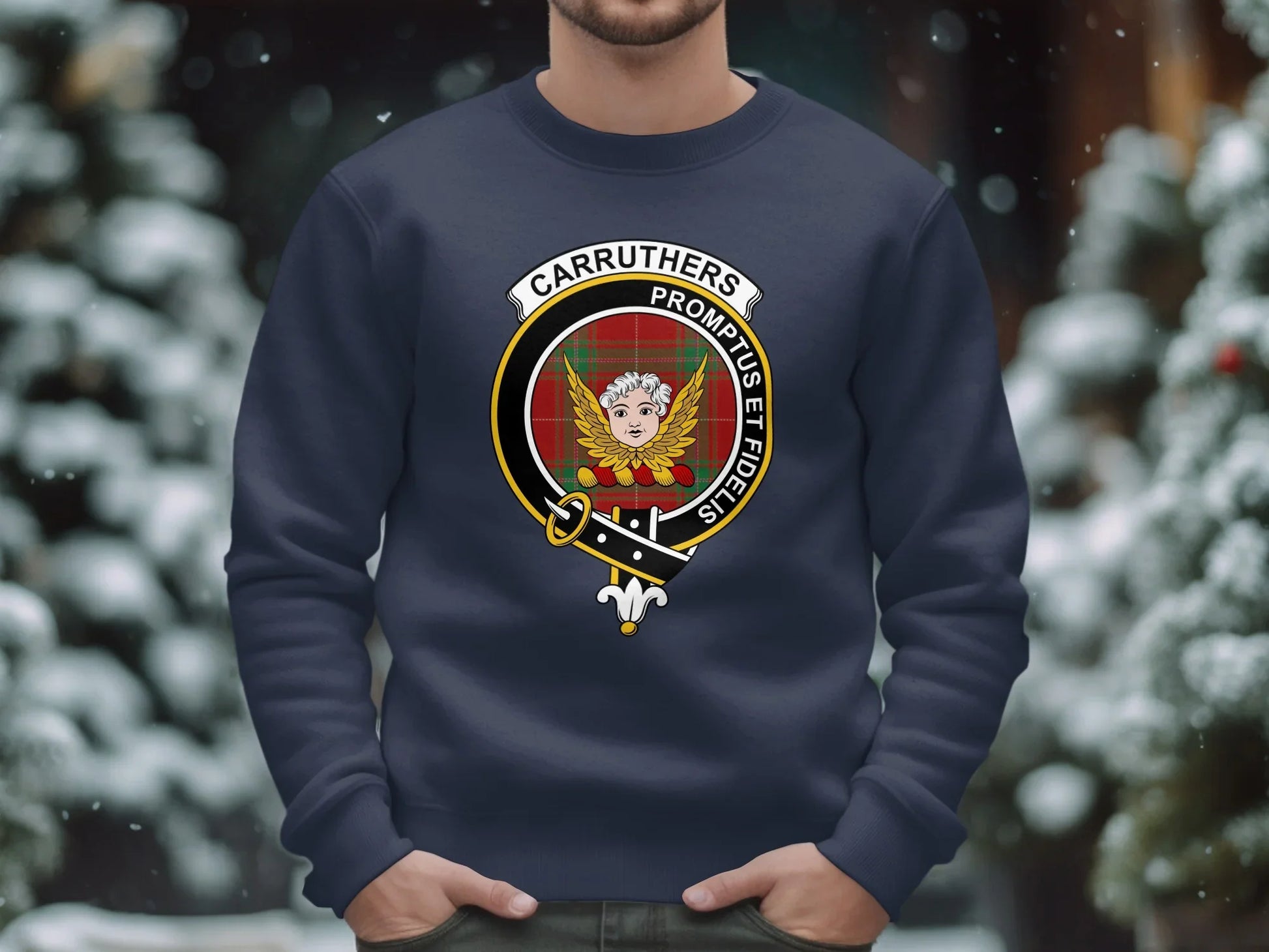Carruthers Promptus Et Fidelis Crest Sweatshirt product