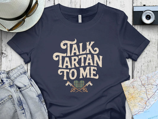 Talk Tartan To Me Graphic Short Sleeve Shirt product