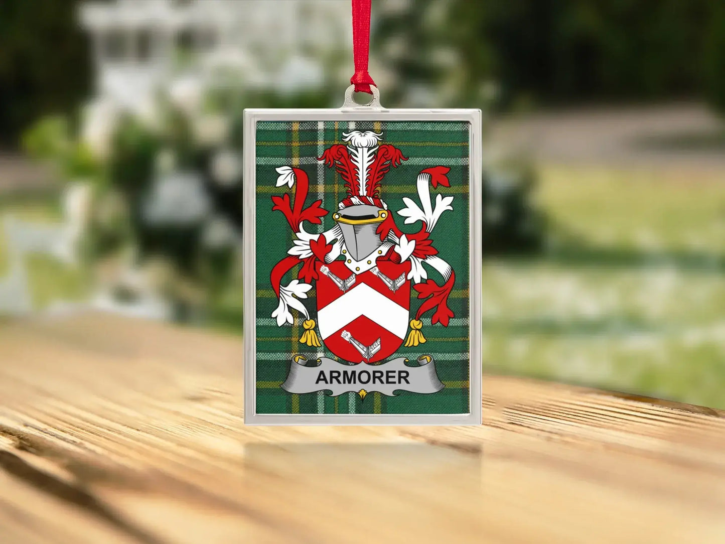 Armorer Family Crest Ornament Product