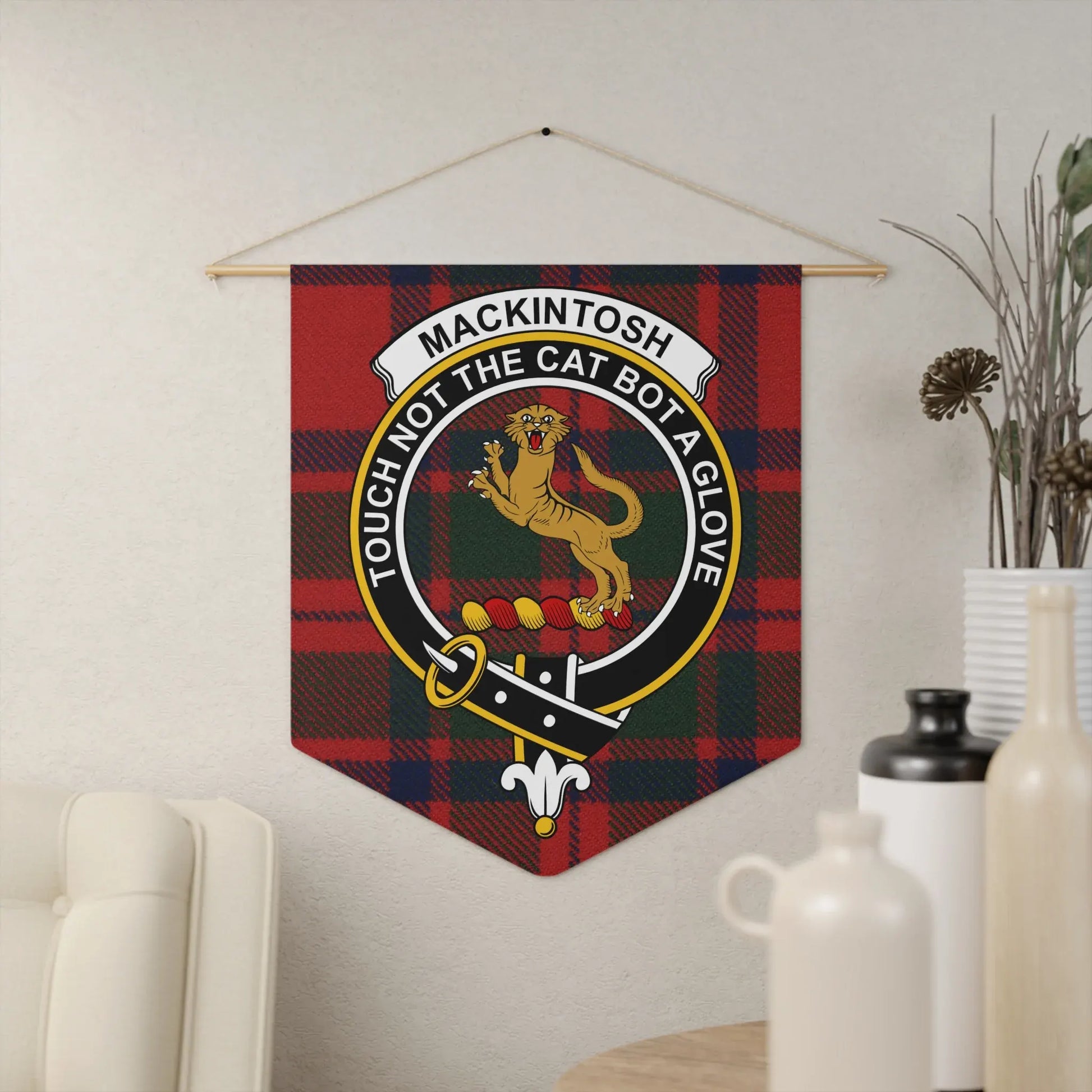 Mackintosh Touch Not The Cat Bot a Glove wall art product