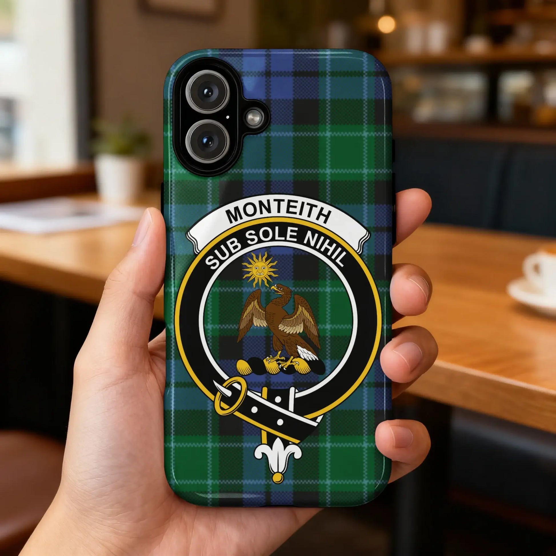 Monteith Sub Sole Nihil Clan Crest Phone Case