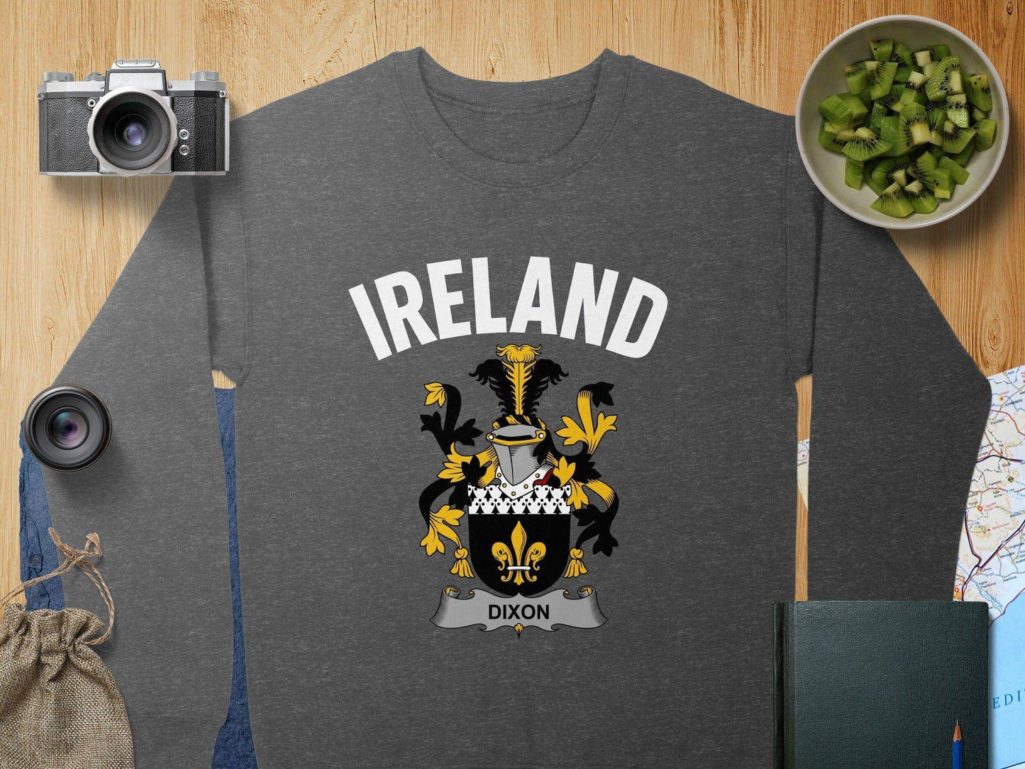 Ireland Dixon Family Crest Long Sleeve Shirt product type