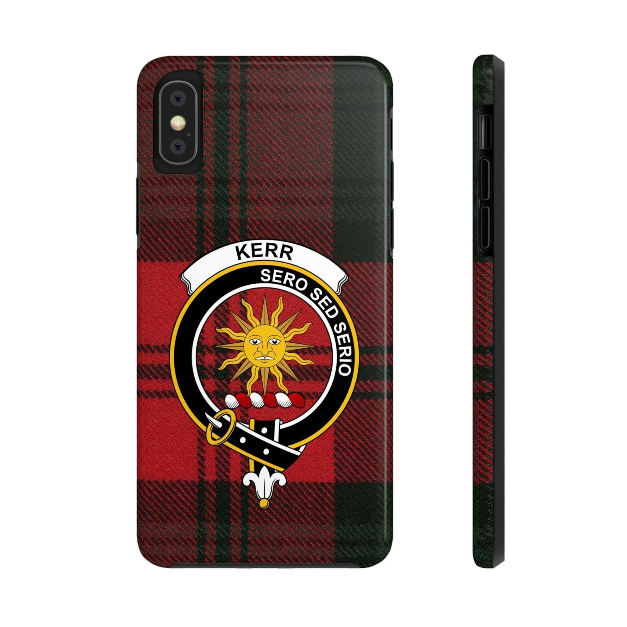 Kerr Clan Scottish Tartan Cell Phone Case - Celtic Ancestry Gifts
