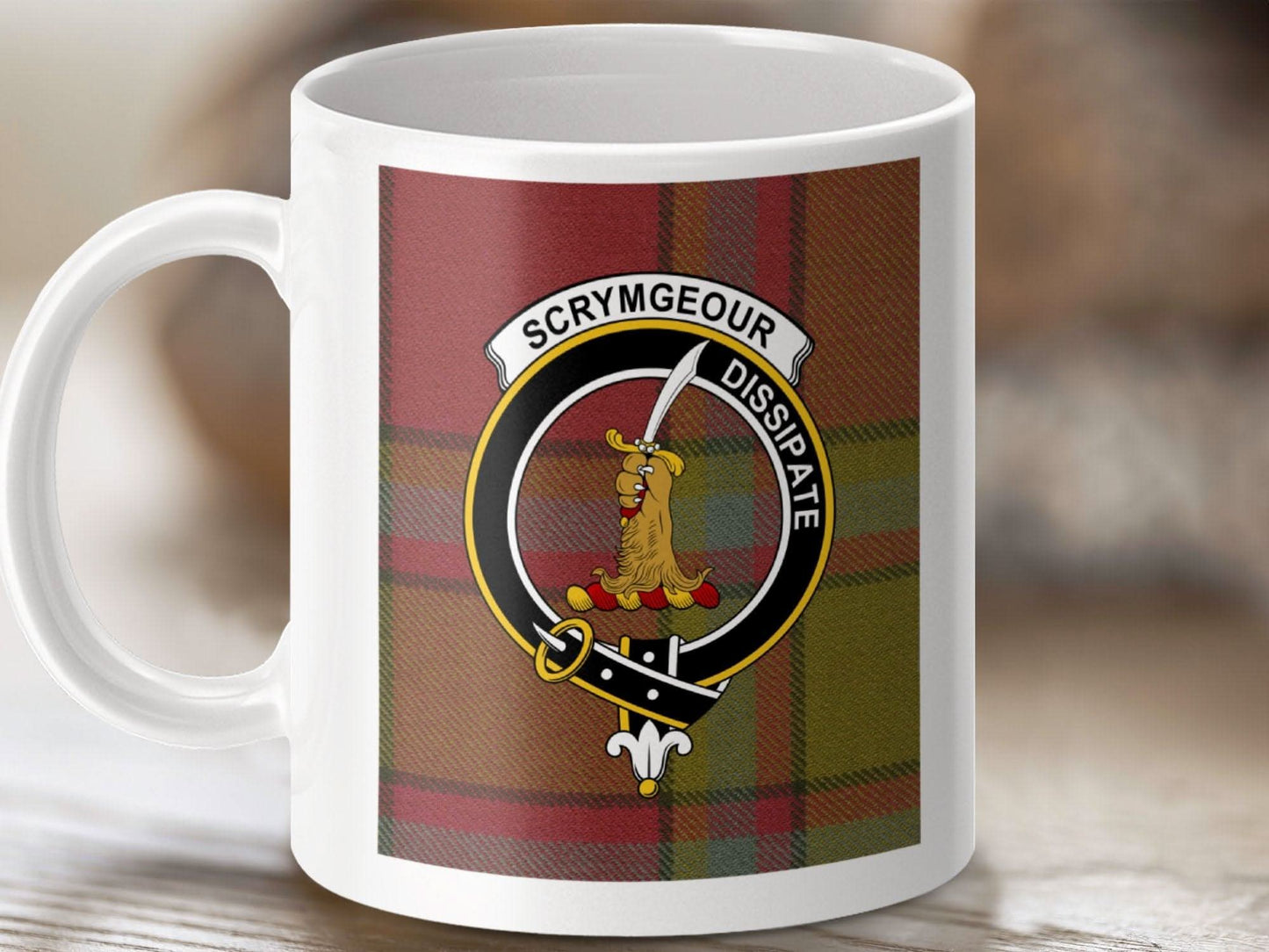 Scrymgeour Dissipate Plaid Clan Mug product