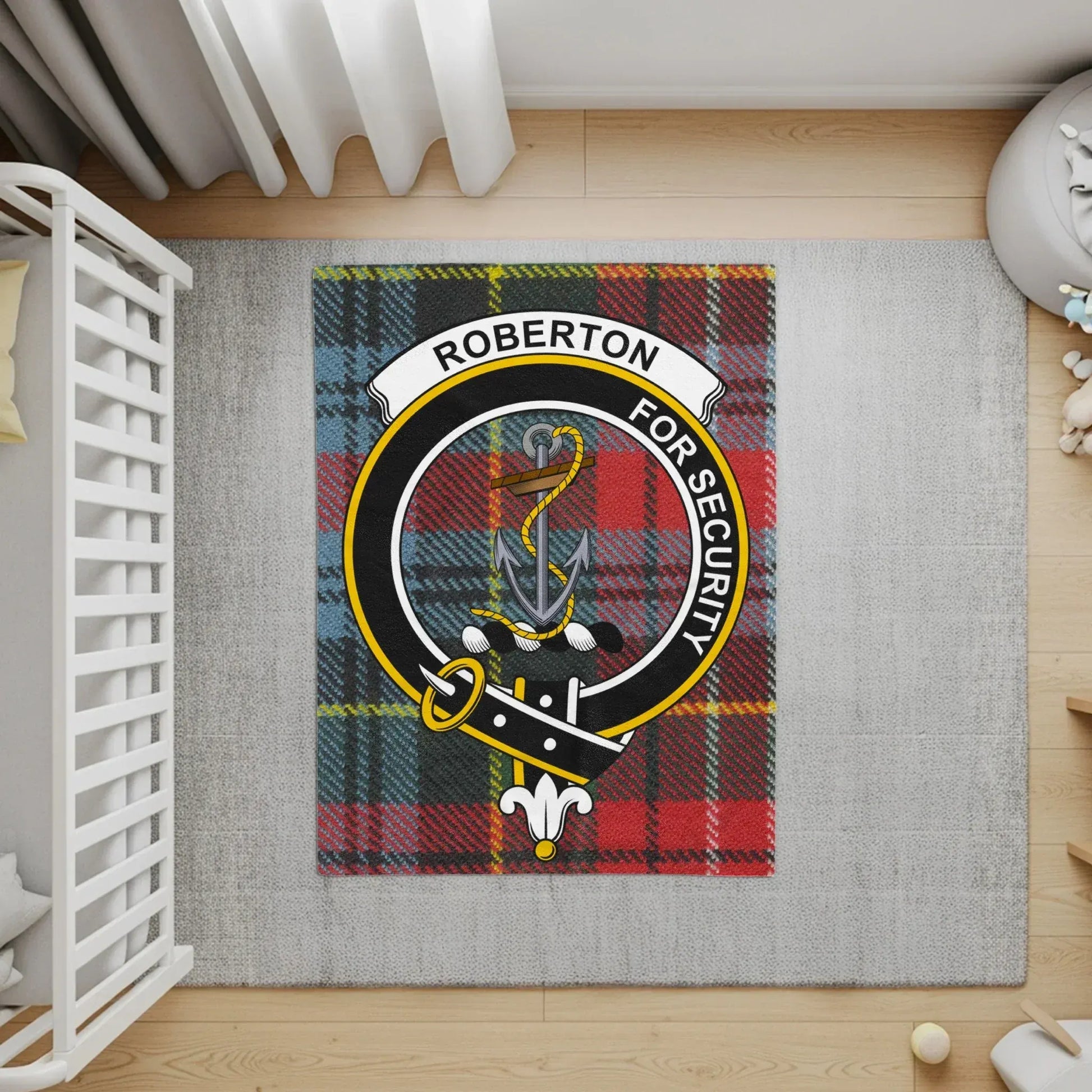 Roberton For Security Crest Tartan Mat product