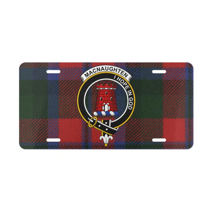 MacNaughton I Hope in God License Plate product