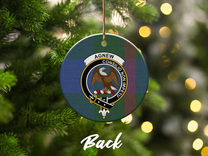 Clan Agnew Crest Christmas Tree Ornament product type