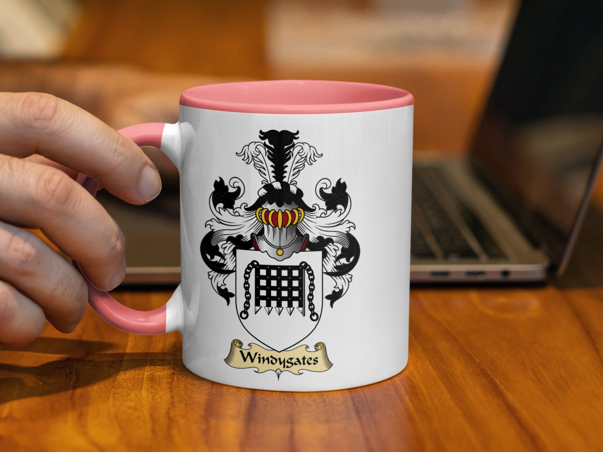 Windysates Scottish Coat of Arms Mug - Living Stone Gifts