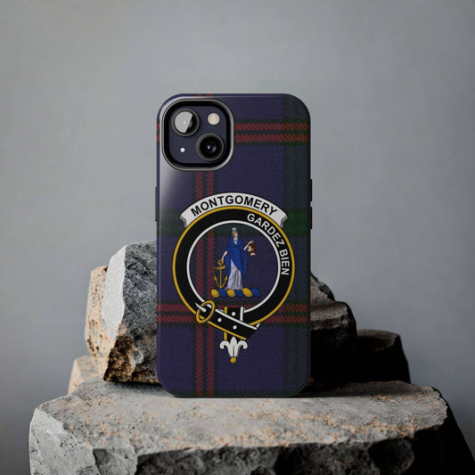 Montgomery Clan Scottish Tartan Cell Phone Case - Celtic Ancestry Gifts