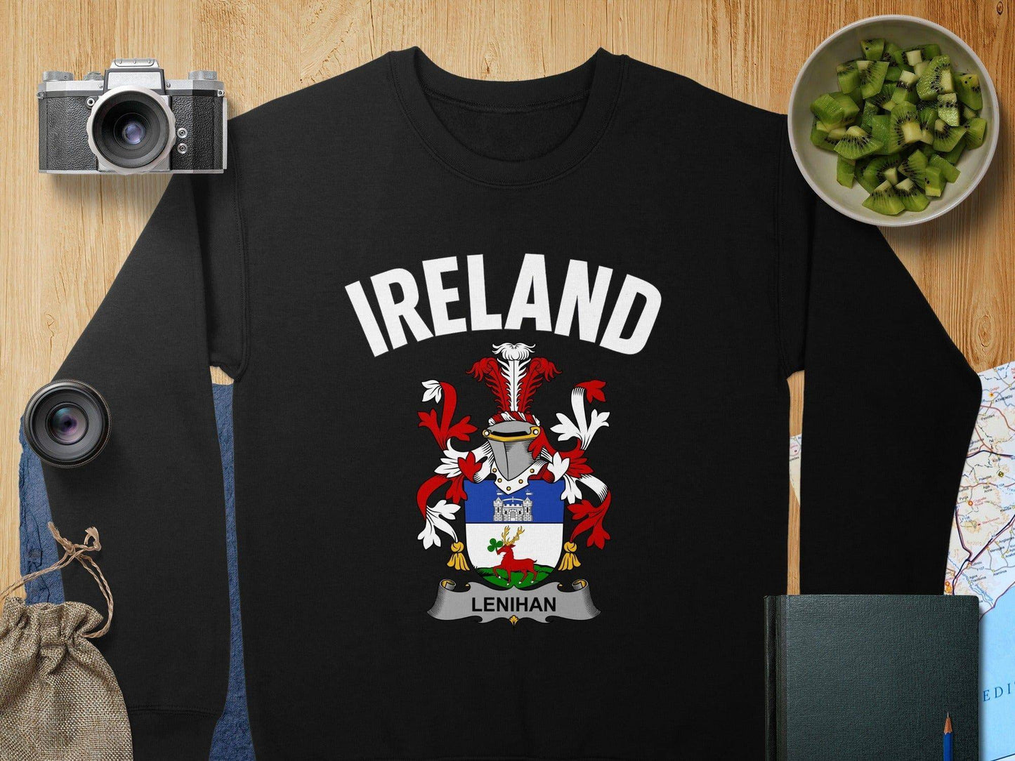 Ireland Lenihan Crest Graphic Black Sweatshirt product