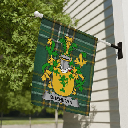 Sheridan Crest Plaid Decorative Garden Flag product