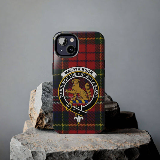 MacPherson Clan Scottish Tartan Cell Phone Case - Celtic Ancestry Gifts