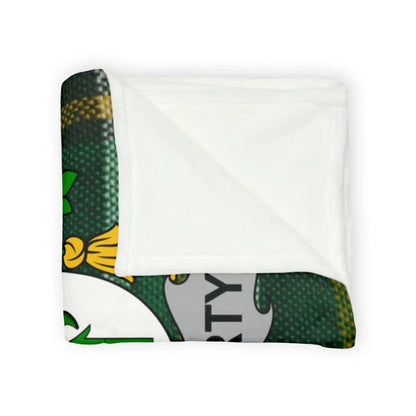Cozy Irish Emblem Design St. Patrick's Day Blanket product