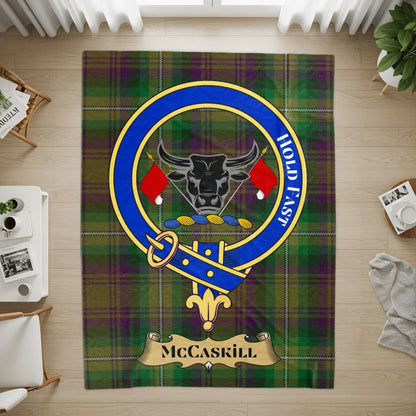 Scottish McCaskill Tartan Clan Rug Home Decor product type