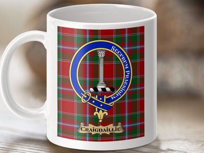 Craigdaillie Secundis Peastris Tartan Mug product