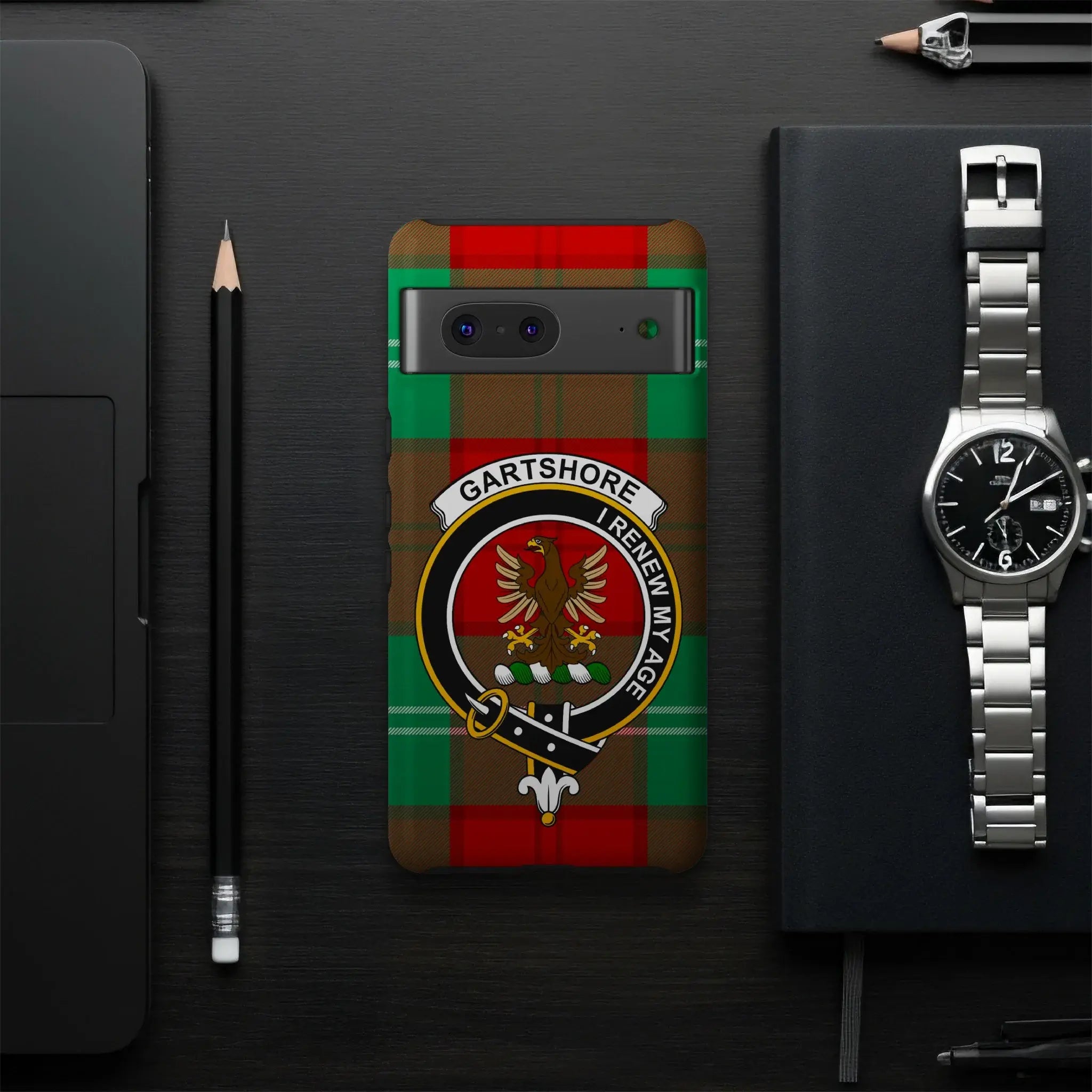 Gartshore I Renew My Age Crest Phone Case