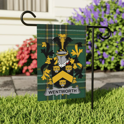 Wentworth Family Crest Garden Flag product