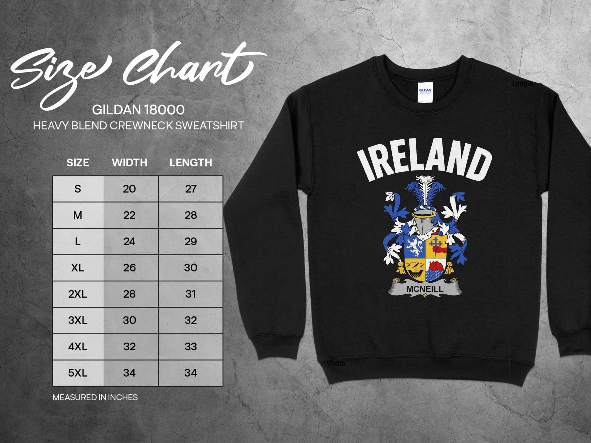 Ireland McNeill Family Crest Sweatshirt product
