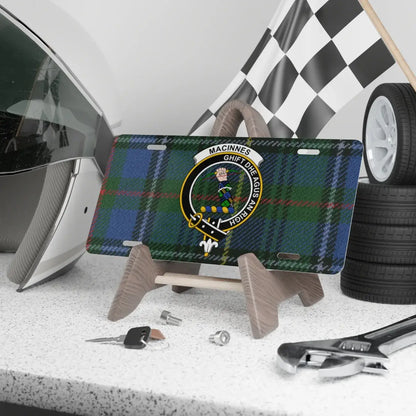 Personalized Tartan Design Car License Plate product
