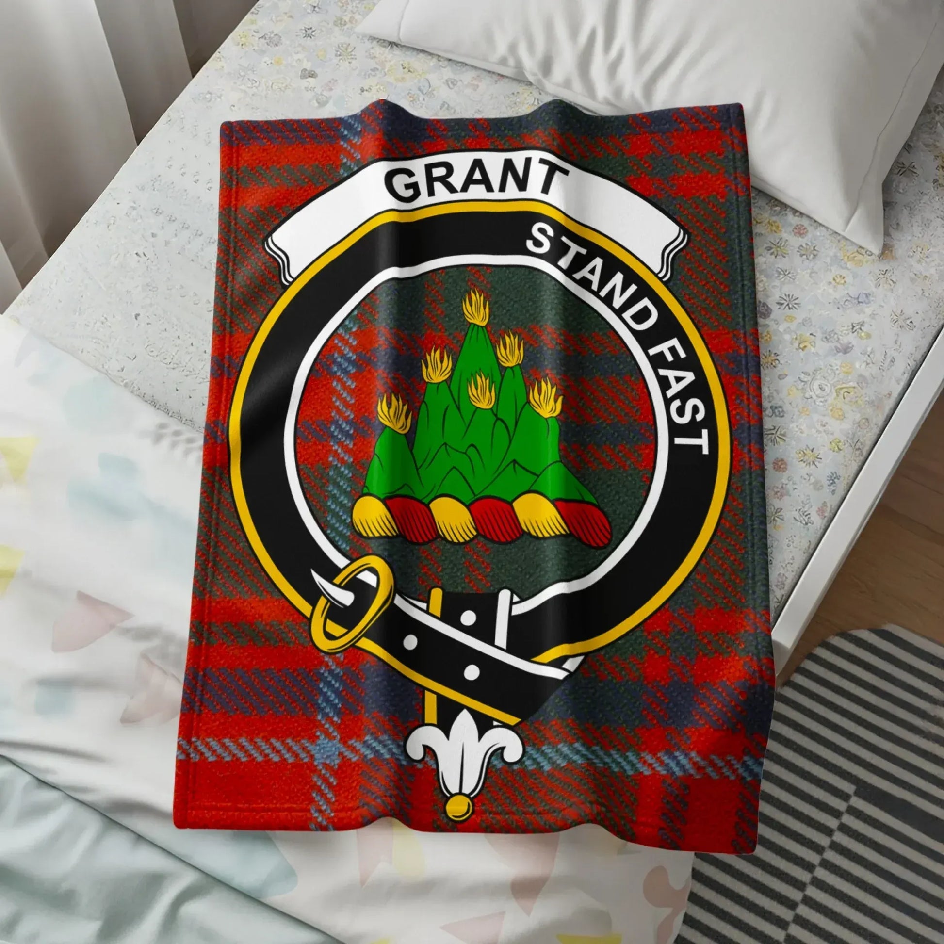 Grant Stand Fast Tapestry Throw Blanket product