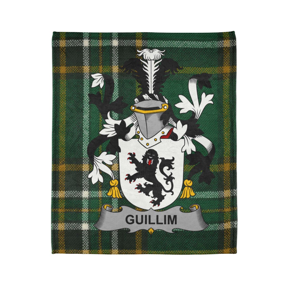 Guillim Coat of Arms Tartan Blanket product