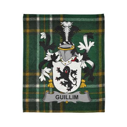 Guillim Coat of Arms Tartan Blanket product