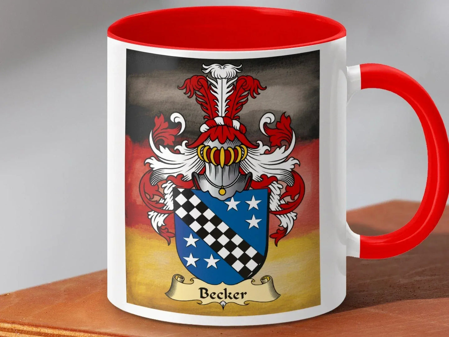 Becker Family Coat of Arms Coffee Mug product type