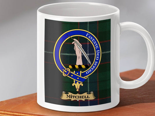 Personalized Mitchell Clan Crest Coffee Mug product
