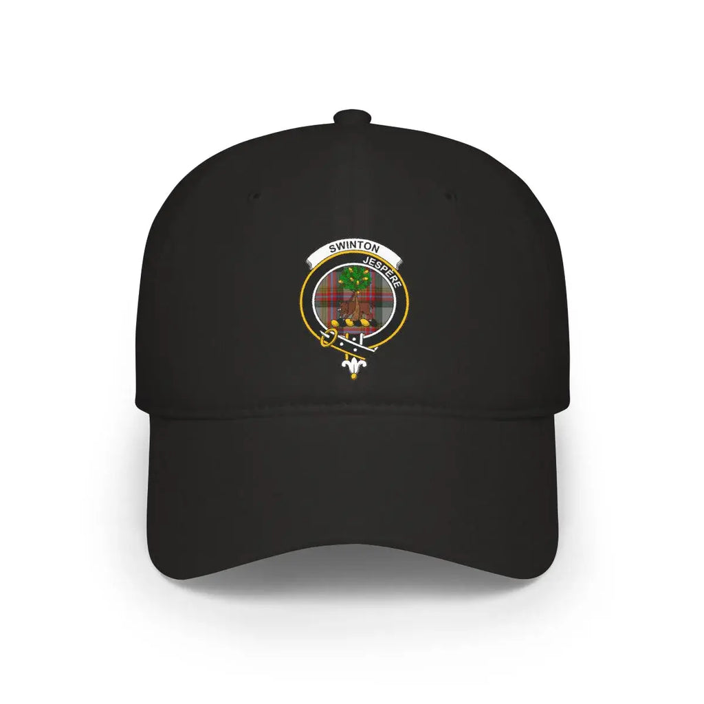 Swinton Jespere Black Cap with Unique Shield Hat