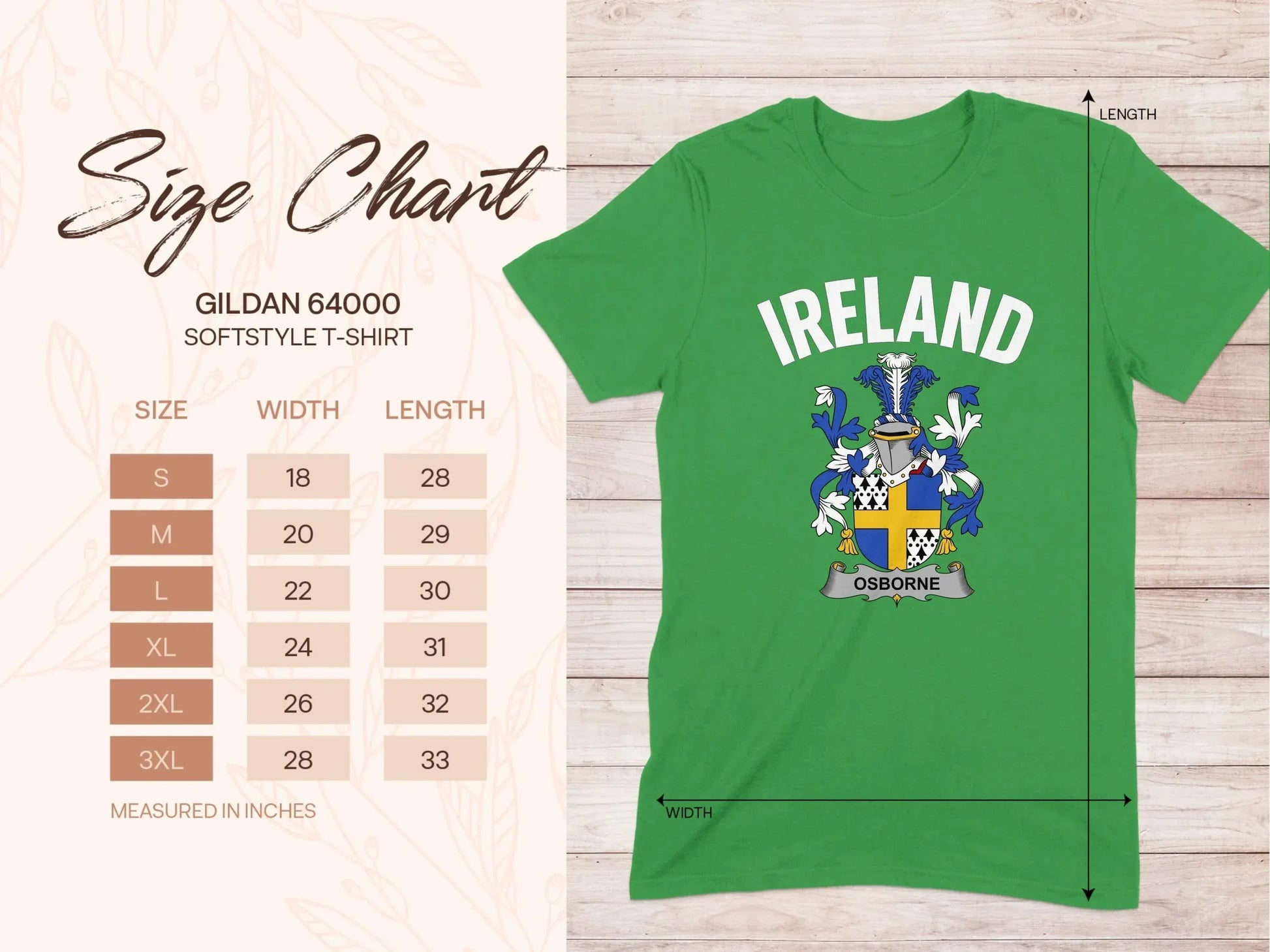 Ireland Gildan 64000 Softstyle T-shirt product type