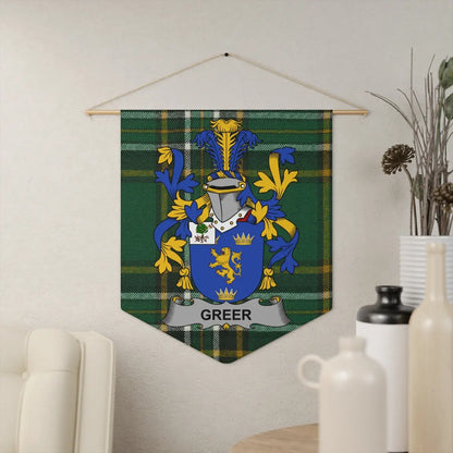 Personalized Family Crest Wall Hanging Decor product