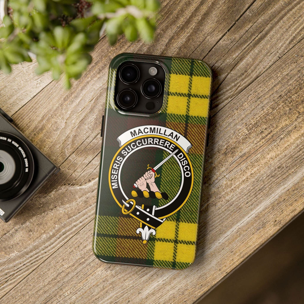 MacMillan Clan Scottish Tartan Cell Phone Case - Celtic Ancestry Gifts
