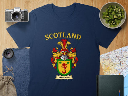 Scotland MacRitchie Heraldic Crest T-shirt product