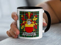 Fitz-Harris Irish family crest black accent mug