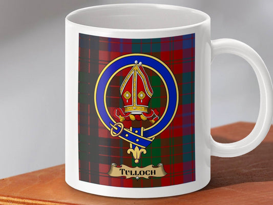 Highland Clan Crest Tartan Design Coffee Mug product