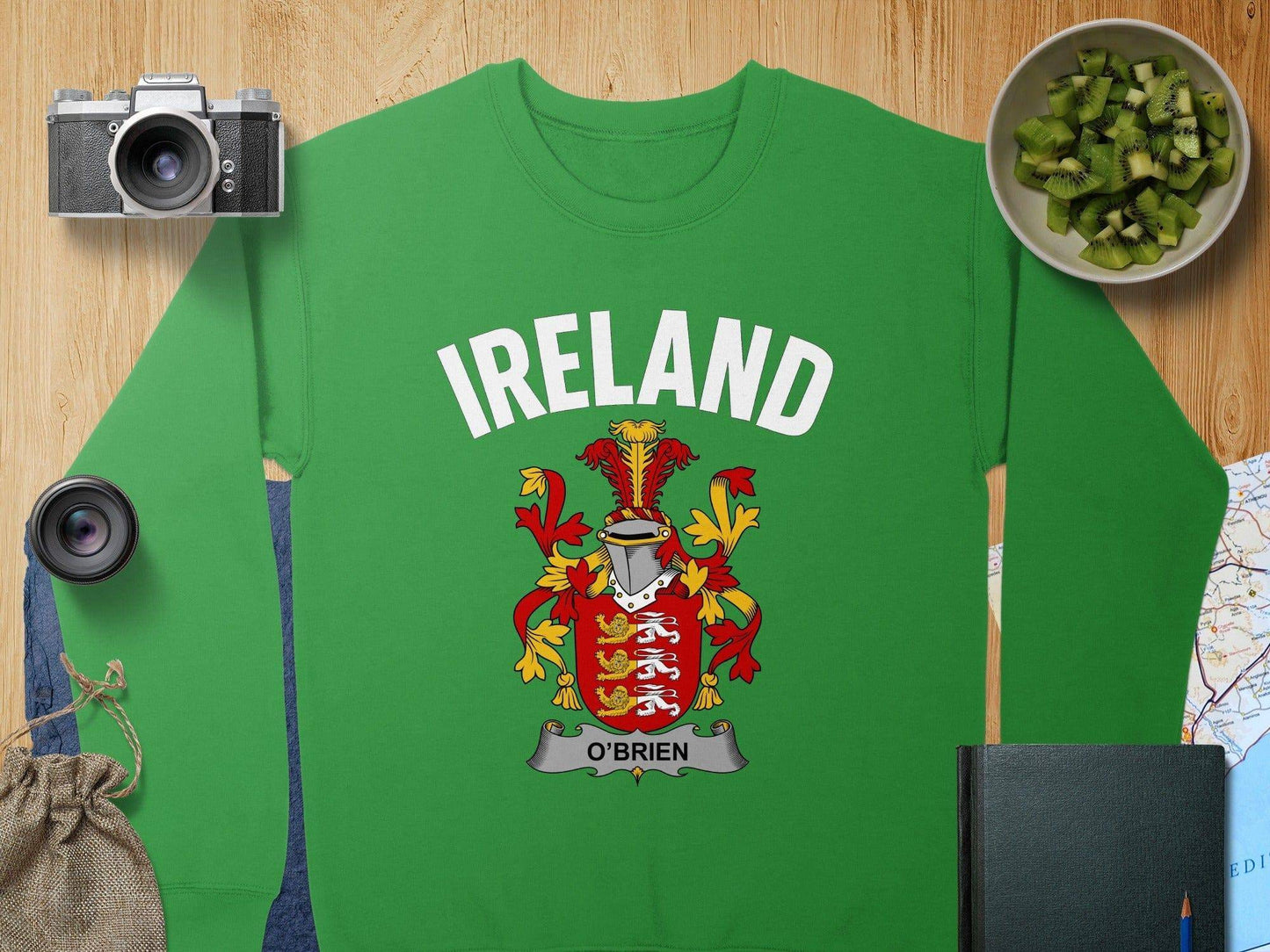 Ireland O'Brien Crest Green Sweatshirt product