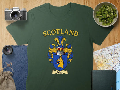 Scotland Family Crest Baines Design T-Shirt product