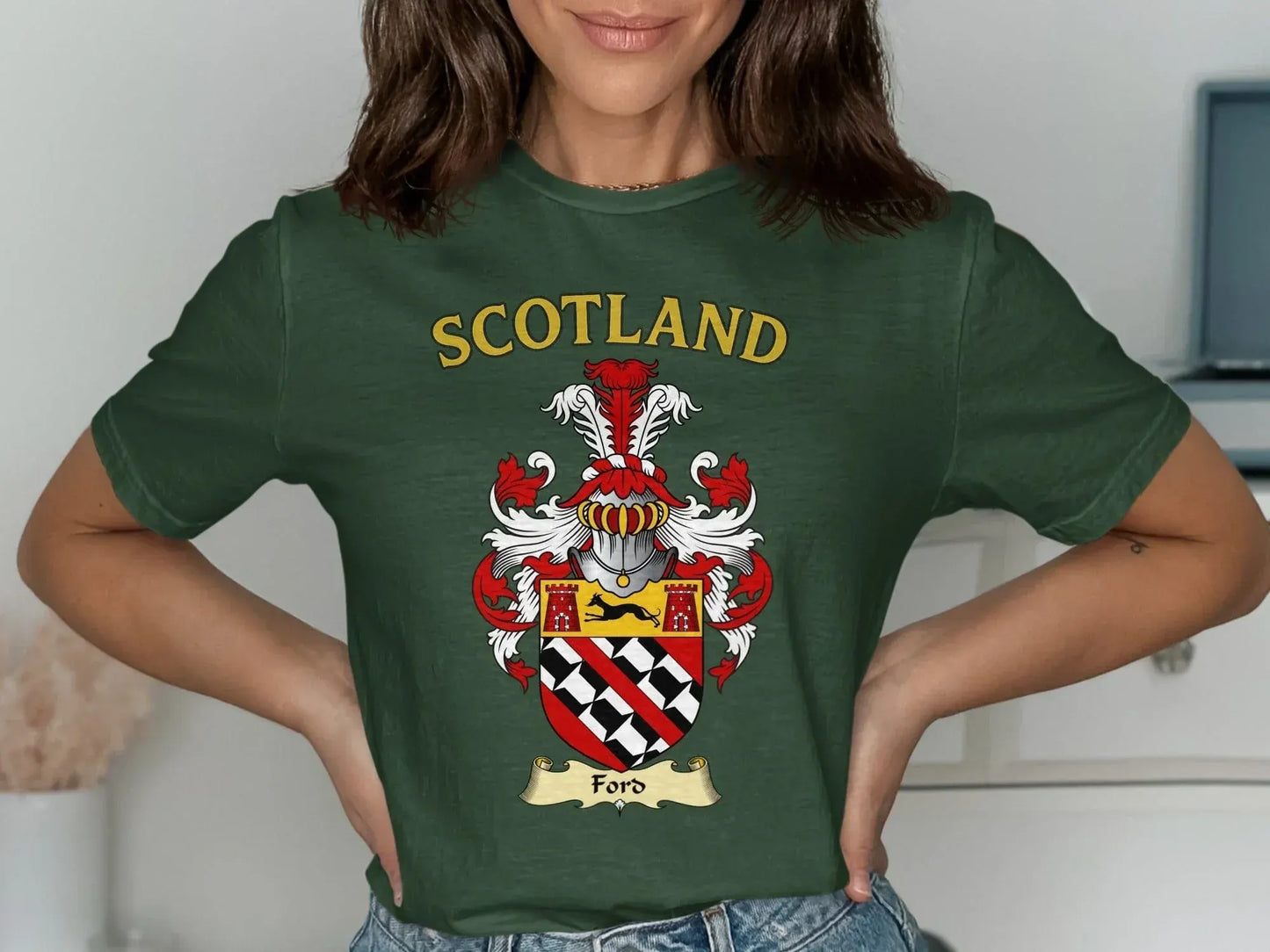 Scotland Heritage Crest T-shirt Ford Clan product