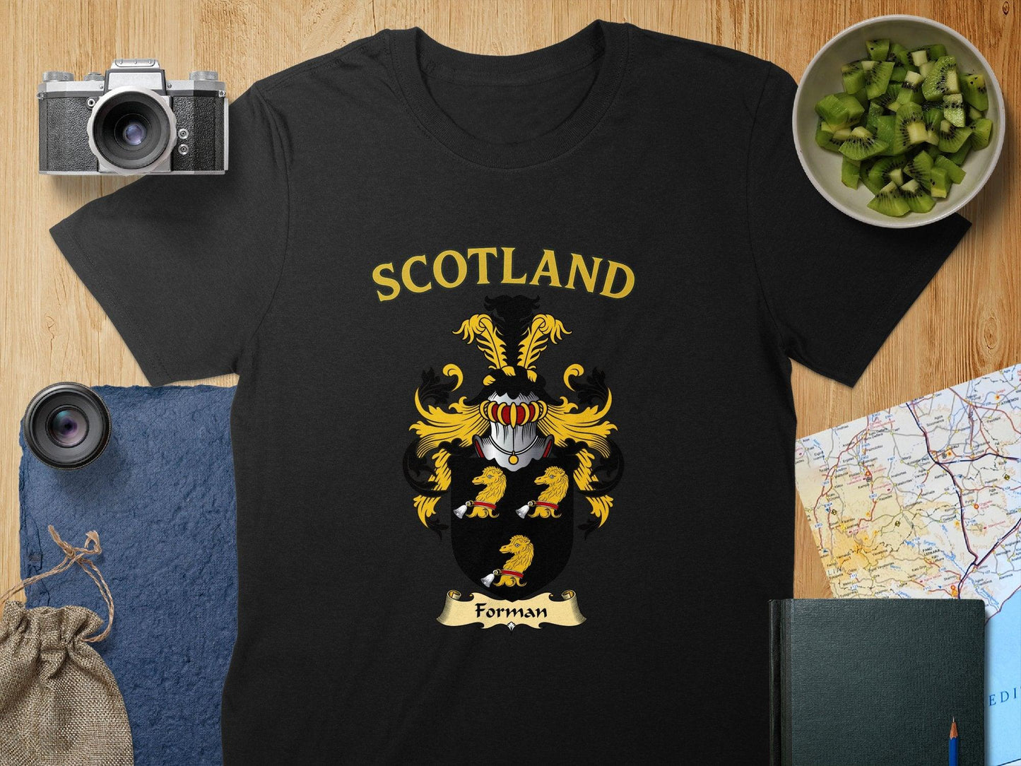 Scotland Forman Family Crest Design T-shirt product
